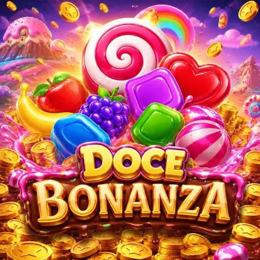 Símbolos de doces e bombas de multiplicador